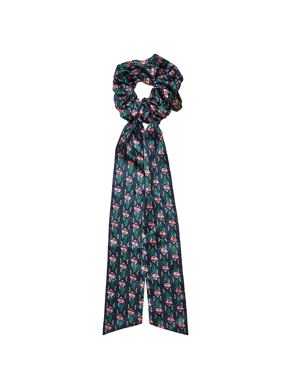 Joules Women's Elissia Scarf Scrunchie - Navy Image 1