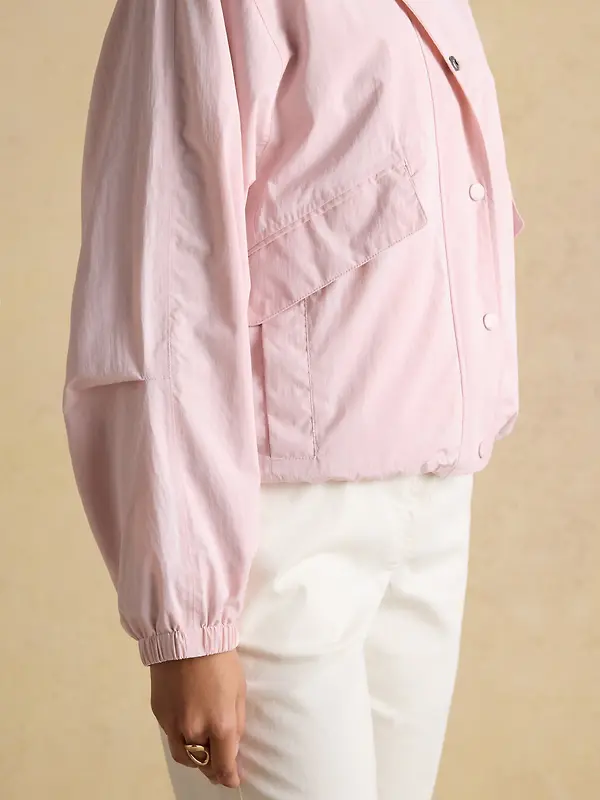 Joules Women's Hove Waterproof Windbreaker Jacket - Pink Image 6