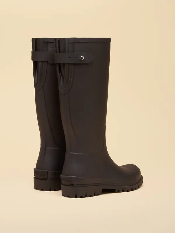 Joules Men's Tall Wellies - Black Image 3