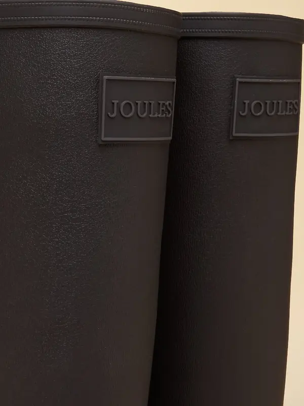 Joules Men's Tall Wellies - Black Image 5