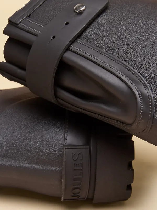 Joules Men's Tall Wellies - Black Image 6