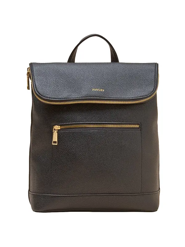 Joules Women's Pu Rucksack - Black Image 1