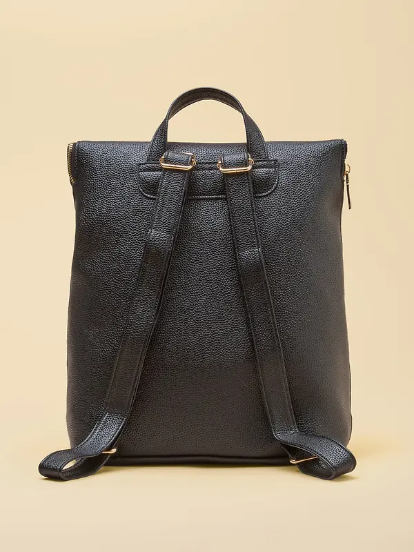 Joules Women's Pu Rucksack - Black Image 5