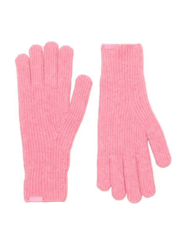 Joules Women's Fine Knit Gloves - Pink Image 1