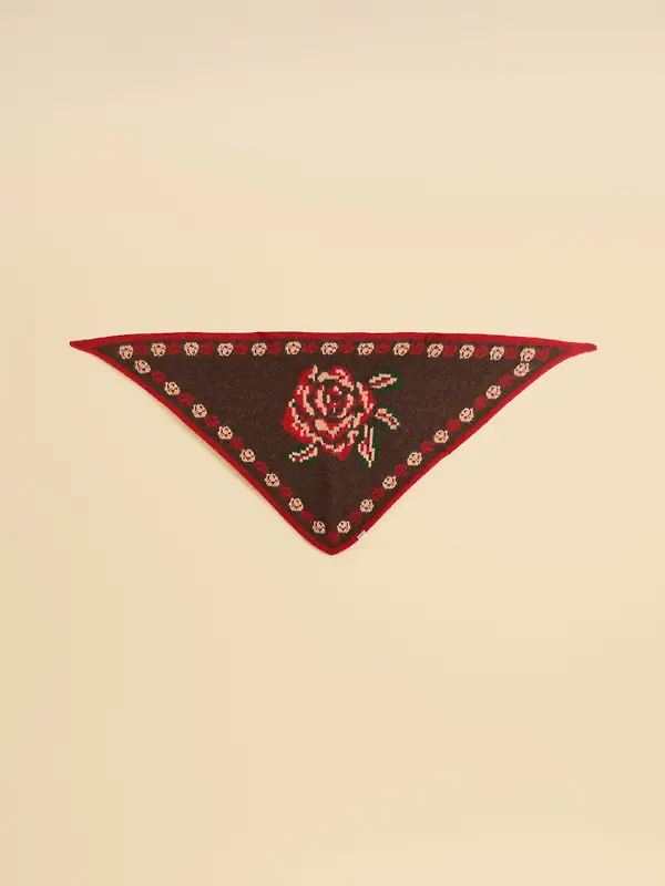 Joules Women's Kendra Triangle Scarf - Rose Image 5