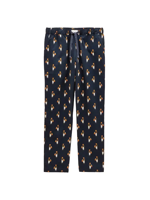 Joules Men's Dozer Relaxed Fit Pyjama Bottoms - Navy Image 1