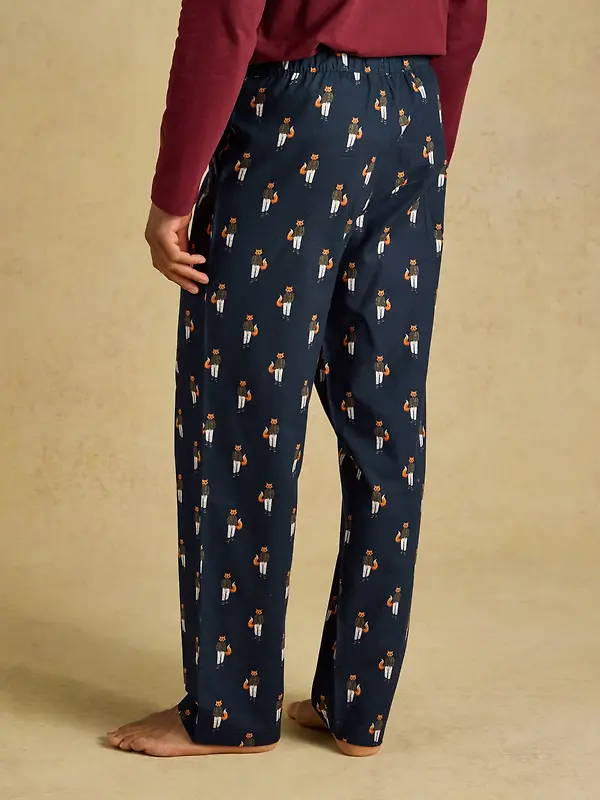 Joules Men's Dozer Relaxed Fit Pyjama Bottoms - Navy Image 3