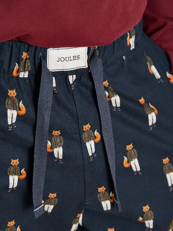 Joules Men's Dozer Relaxed Fit Pyjama Bottoms - Navy Image 4