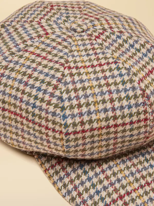 Joules Women's Elvaston Tweed Baker Boy Hat - Multi Tweed Image 6