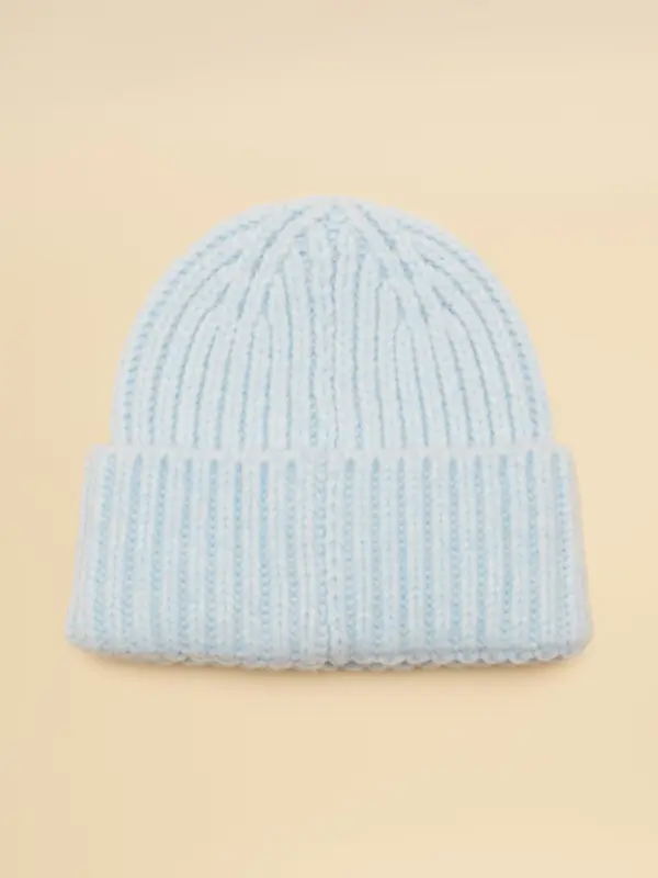 Joules Women's Chunky Knitted Beanie - Blue Image 5