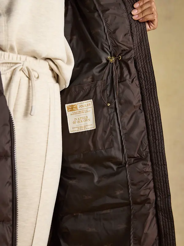 Joules Women's Windermere Jacket - Chocolate Brown Image 10
