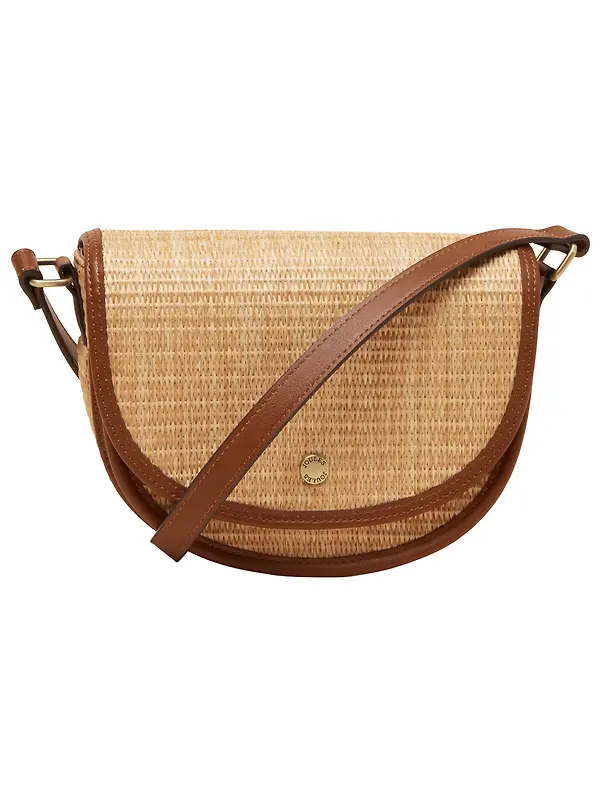Joules Women's Daphne Neutral Straw Bag - Neutral Image 1