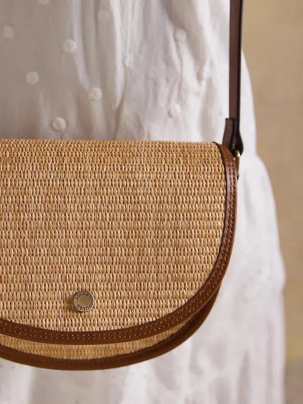 Joules Women's Daphne Neutral Straw Bag - Neutral Image 8