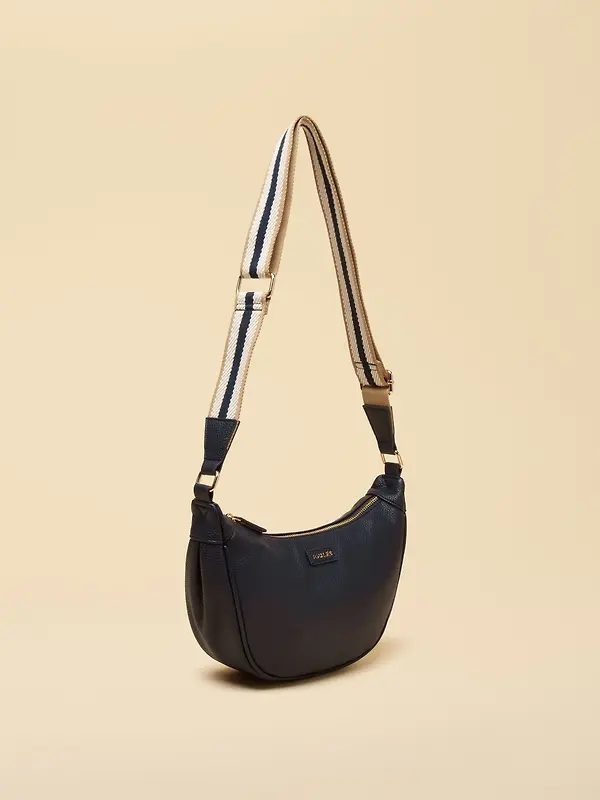 Joules Women's Jade Half Moon Adjustable Cross Body Bag - Navy Image 5