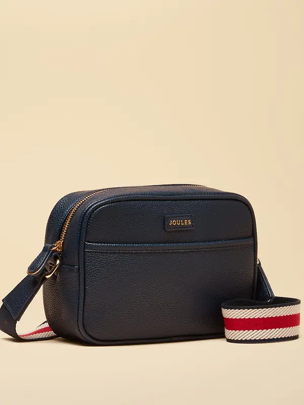 Joules Women's Trent Cross Body Bag with Adjustable Thick Strap - Navy Image 5