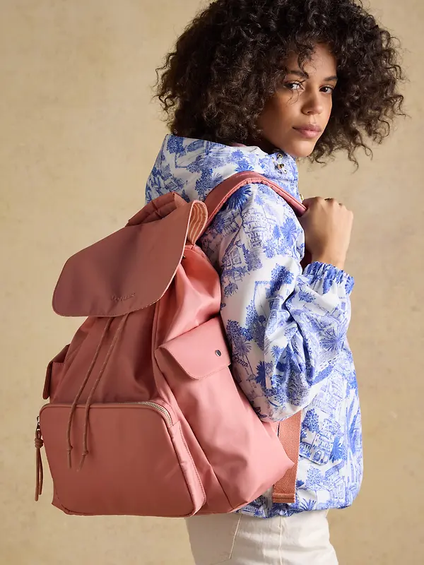 Joules Women's Cambeck Rucksack - Pink Image 2