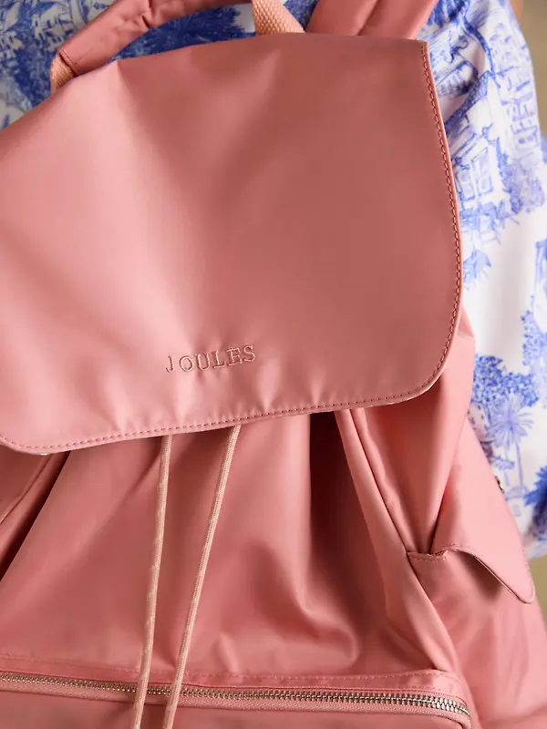 Joules Women's Cambeck Rucksack - Pink Image 8