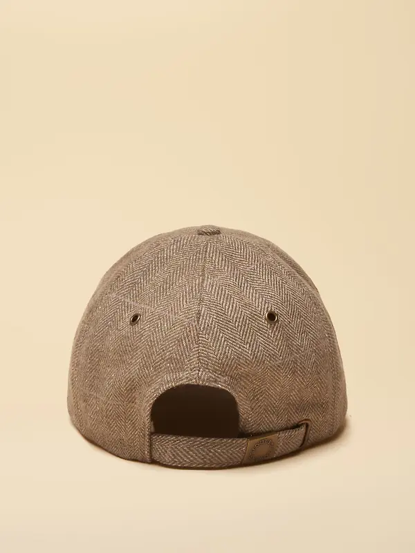Joules Women's Perry Baseball Cap - Neutral Tweed Image 6