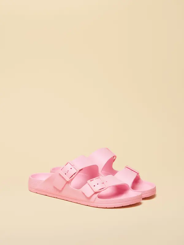 Joules Women's Sunseeker EVA Sliders - Light Pink Image 2