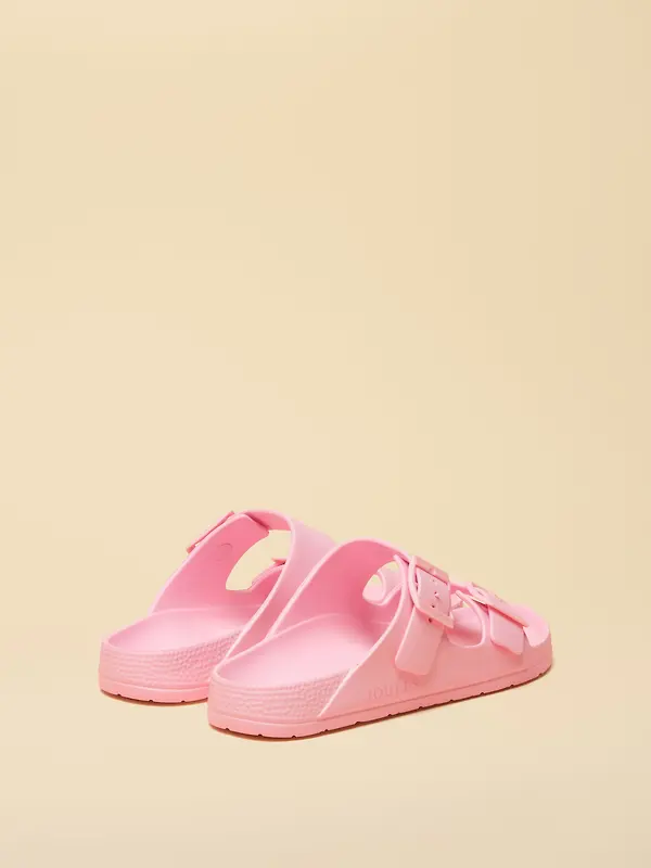 Joules Women's Sunseeker EVA Sliders - Light Pink Image 3