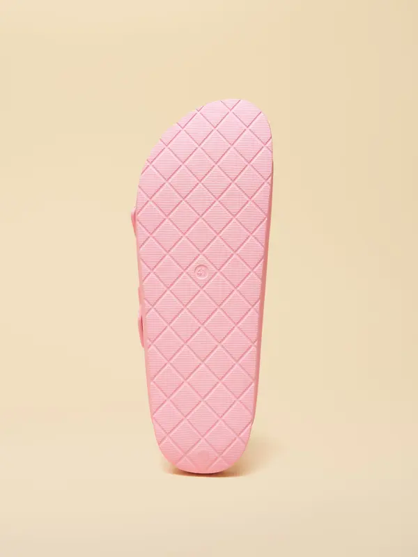 Joules Women's Sunseeker EVA Sliders - Light Pink Image 4