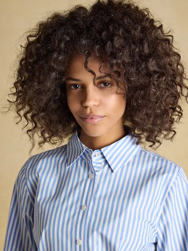 Joules Women's Classic Poplin Shirt - Blue Image 6