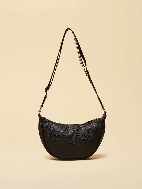 Joules Women's Jade Half Moon Adjustable Cross Body Bag - Black Image 6