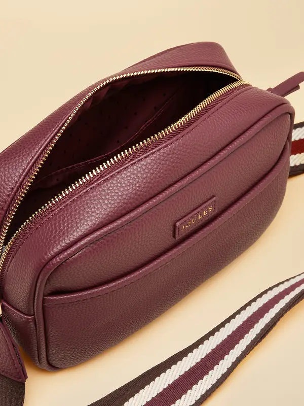 Joules Women's Trent Adjustable Crossbody Camera Bag - Port Image 9