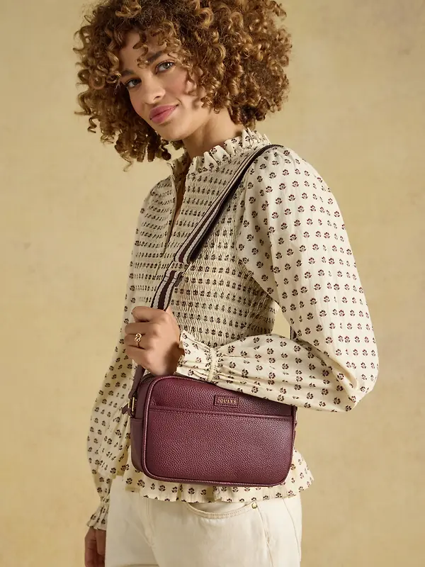 Joules Women's Trent Adjustable Crossbody Camera Bag - Port Image 2
