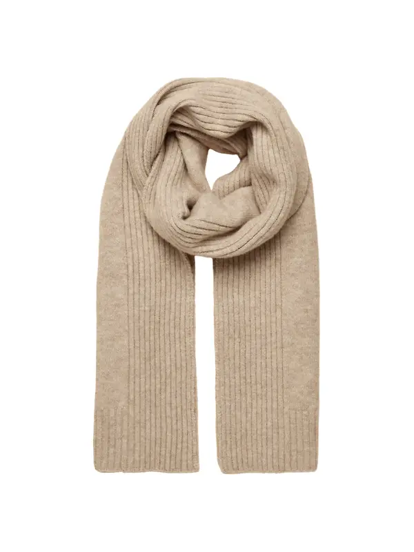 Joules Women's Fine Knit Scarf - Oatmeal Image 1