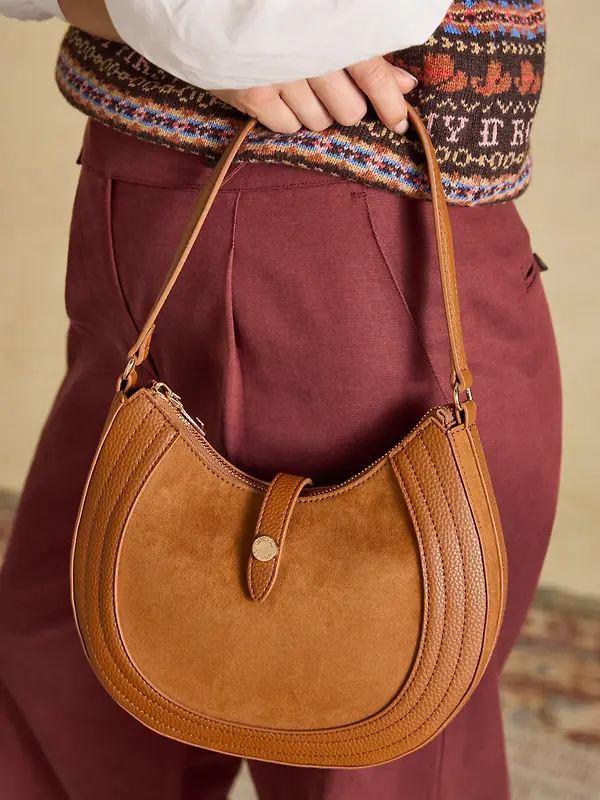 Joules Women's Crossbody Saddle Bag - Tan Brown Image 4