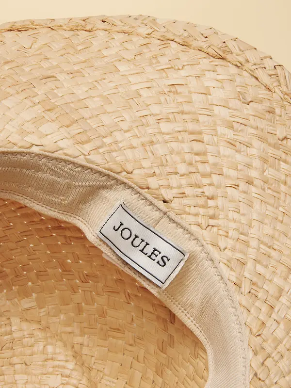 Joules Women's Joanie Western Hat - Straw Image 8