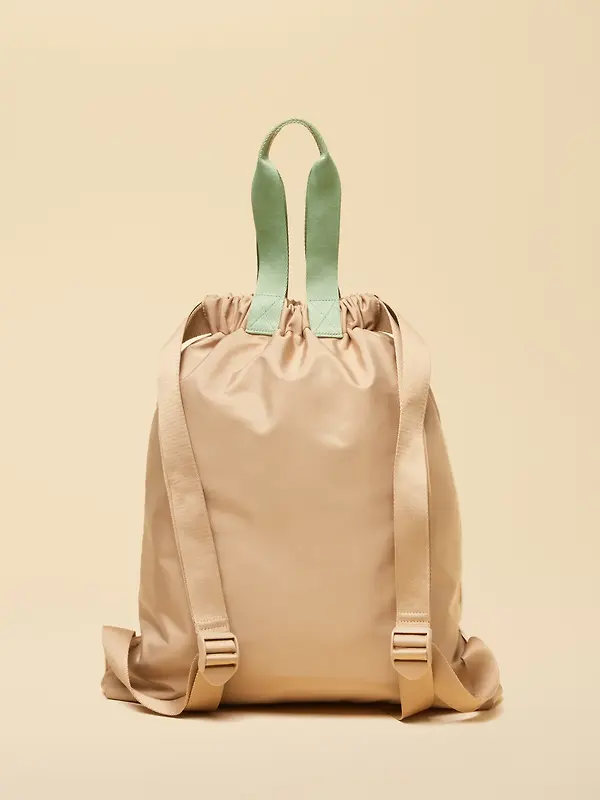 Joules Women's Peplow Rucksack / Backpack - Green Ecru Image 5
