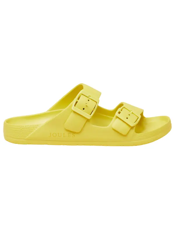 Joules Women's Sunseeker EVA Sliders - Yellow Image 1
