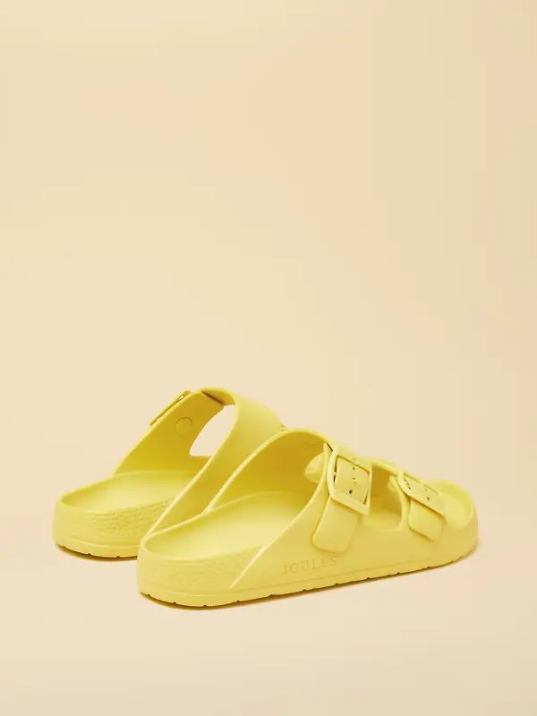 Joules Women's Sunseeker EVA Sliders - Yellow Image 3