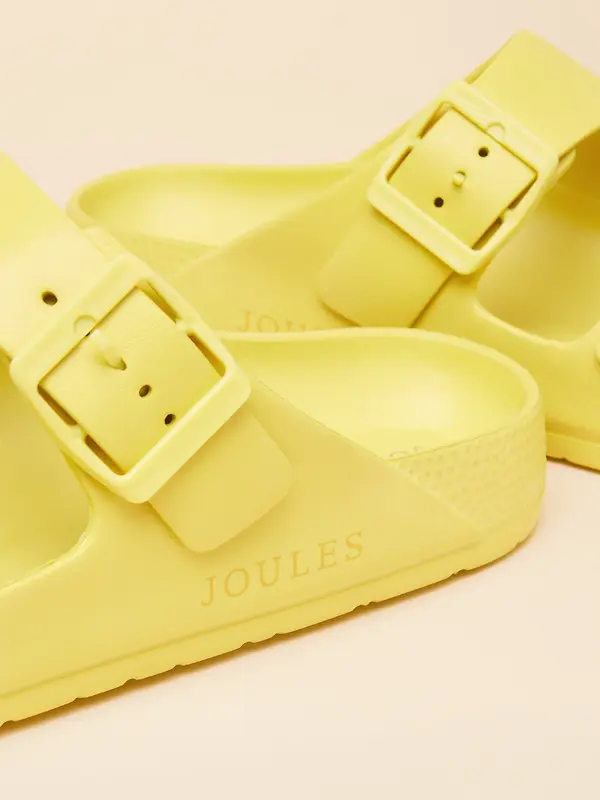 Joules Women's Sunseeker EVA Sliders - Yellow Image 5