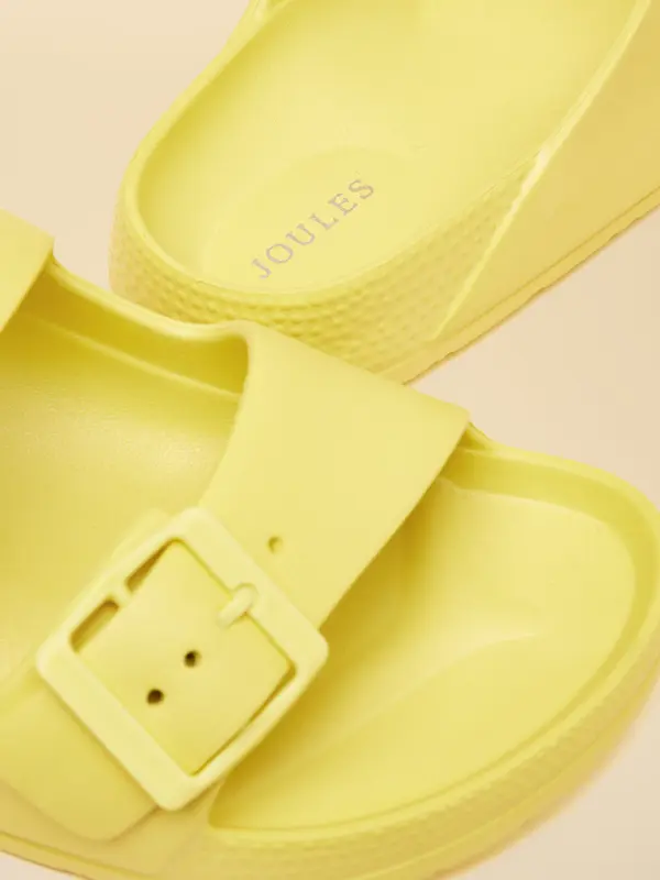 Joules Women's Sunseeker EVA Sliders - Yellow Image 6