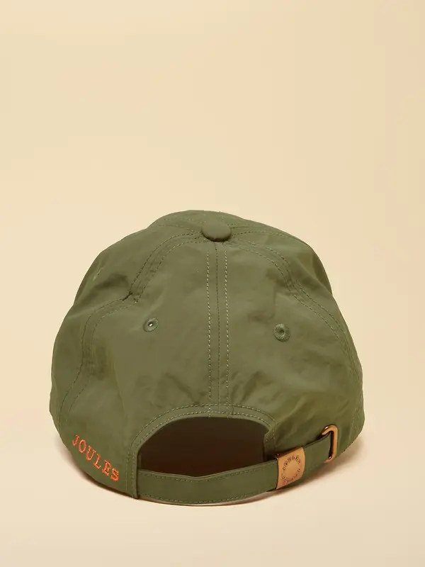 Joules Men's Daley Nylon Baseball Cap - Khaki Green Image 6