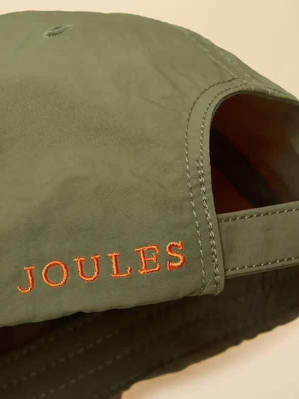 Joules Men's Daley Nylon Baseball Cap - Khaki Green Image 8