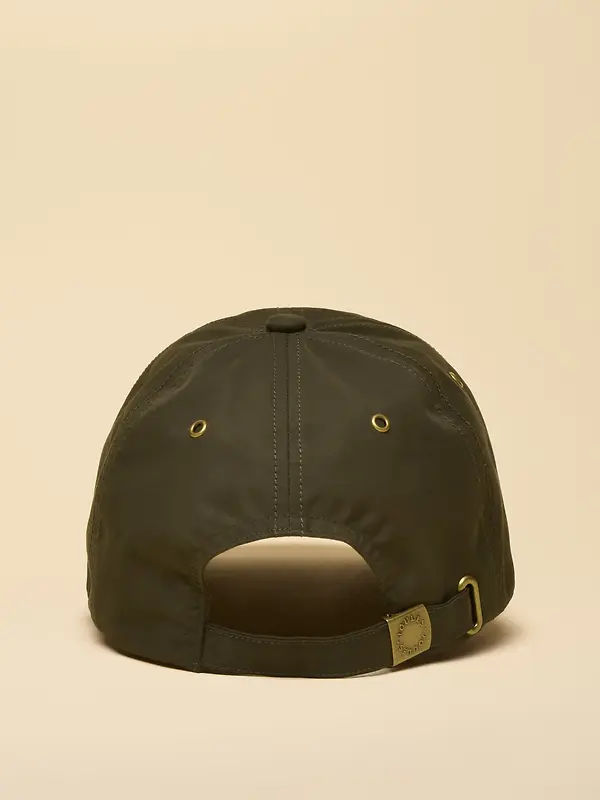 Joules Men's Daley Wax Baseball Cap - Khaki Green Image 4