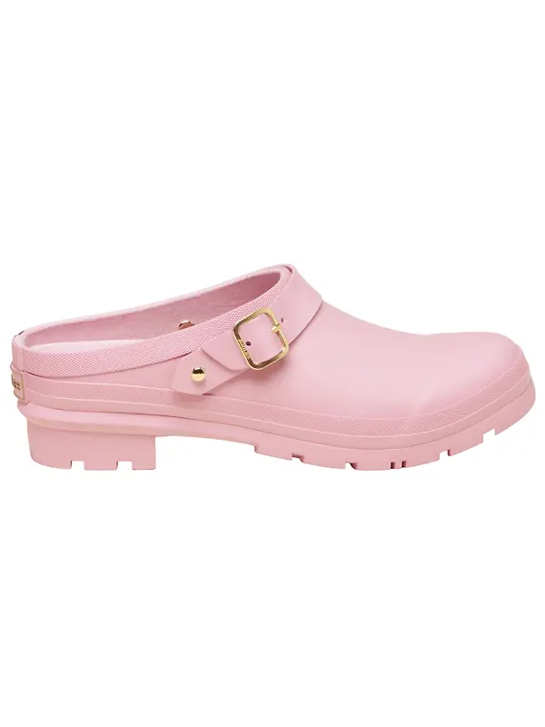 Joules Women's Elbridge Welly Clogs - Pink Image 1
