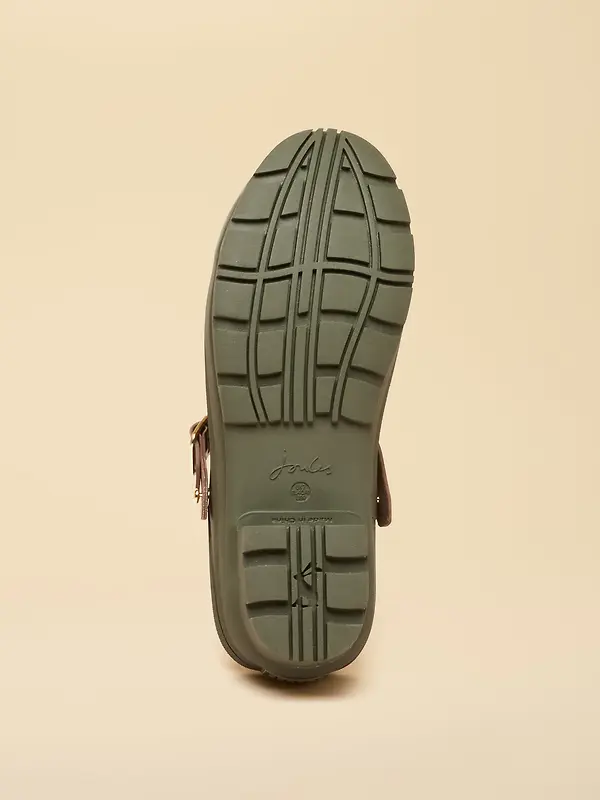 Joules Women's Elbridge Welly Clogs - Khaki Green Image 4