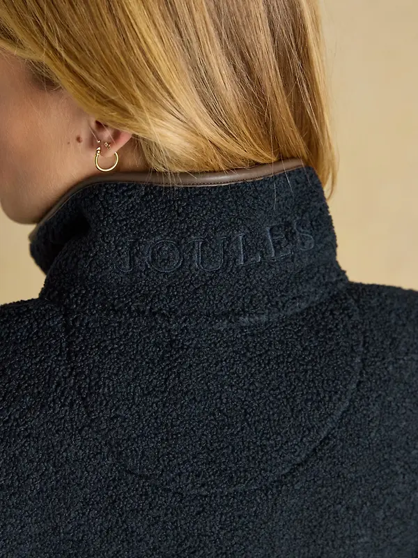 Joules Women's Borg Heritage Fleece Gilet - Navy Image 10