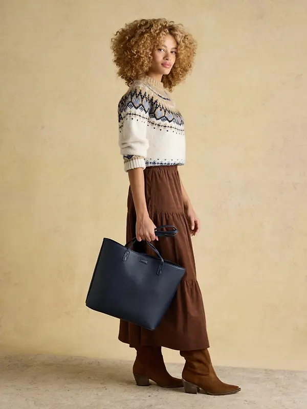 Joules Women's Jemima Tote Bag - Navy Image 3