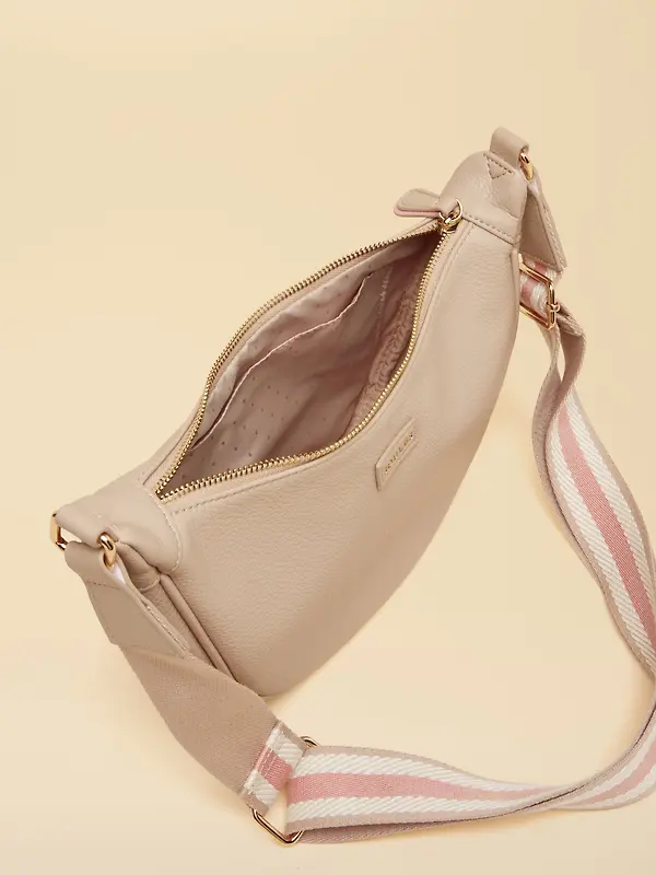 Joules Women's Jade Half Moon Adjustable Cross Body Bag - Neutral Image 8