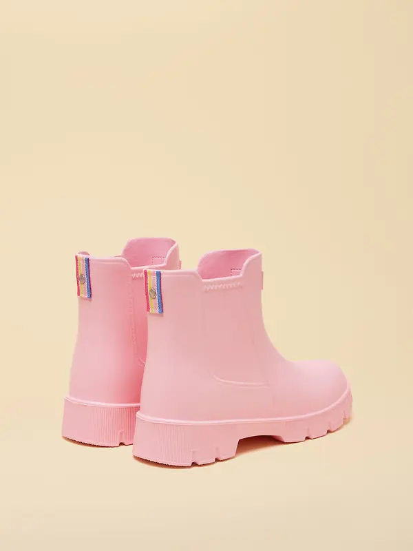 Joules Women's Raindance Lightweight EVA Ankle Wellies - Light Pink Image 3