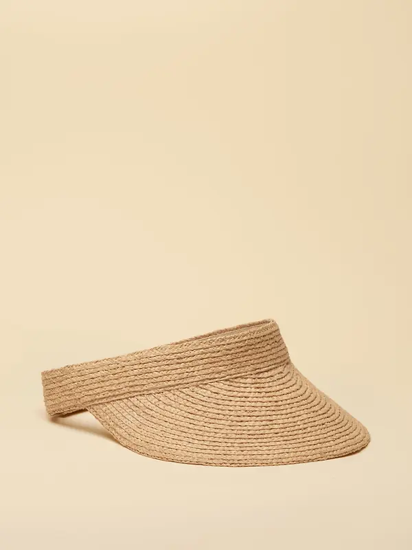 Joules Women's Sunray Straw Visor - Natural Image 7