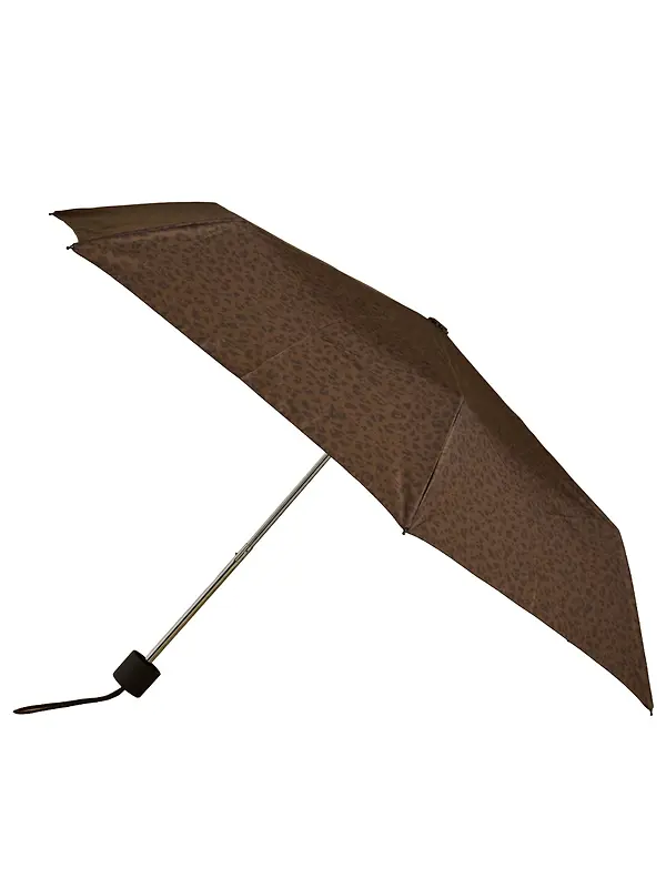 Joules Women's Rayne Umbrella - Brown Leopard Image 1