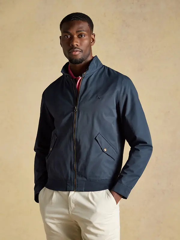 Joules Men's Harrington Jacket - Navy Image 2