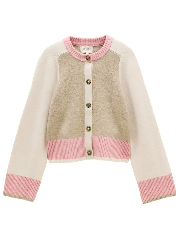 Joules Women's Nora Cardigan - Cream Image 1